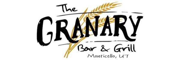 Monticello, UT granary bar and grill logo